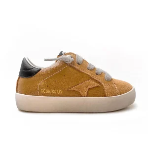 New Children’s Dirty Star Shoes Unisex Fashion Baby Boys Sneakers Rubber Sole Lace up Breathable Kids Sports Footwear