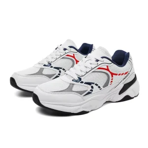 New Classic Men’s Running Shoes Mesh Breathable School Customize Logo Kids Walking Sneaker Pure White Sports Factory Low Price