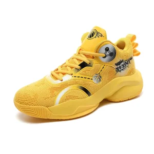 New Colorful Basketball Sneakers for Youth Competition Special 48 Size Mesh Breathable Trend Style Shoes US14