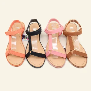 New Comfortable Strappy Sandals for Kids Nice Quality Fashion Styles Open Toe Girls Flat Shoes