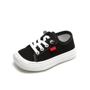 New Customization Boys and Girls Casual Shoes Children’s Skate Shoes Soft Bottom Canvas Shoes for Kids