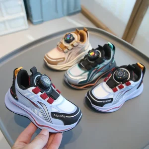 New Design Children’s Tennis Shoes Casual Styles Breathable Kids Shoes Fashion Sport Runner Sneaker for Boys and Girls