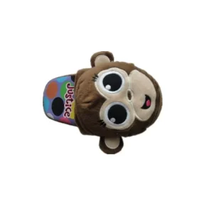 New Design Cute Monkey Stuffed Plush Animal Feet Slippers for Kids & Adults