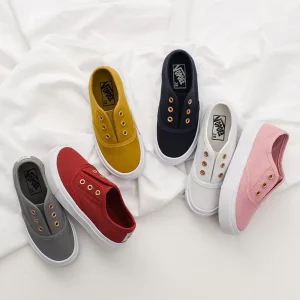 New Design Kids Canvas Shoes Children Casual Slip-on Shoes