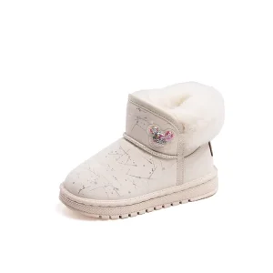New Design Kids Casual Shoes Snow Boots Winter Shoes Fashion Trendy Boots for Children Warm Shoes