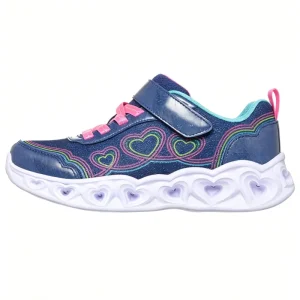 New Design Kids School Shoes Heart Sole Sneakers Casual Fashion Footwear Easy Closure OEM Manufacturer