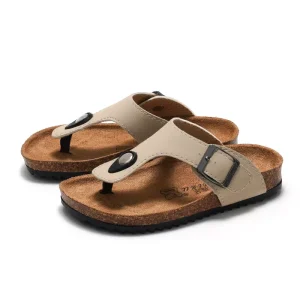 New Design Sandals Boys Shoes Soil School Type Fashion Baby Girls Footwear Summer Outdoor Walking Kids Sandal Slippers
