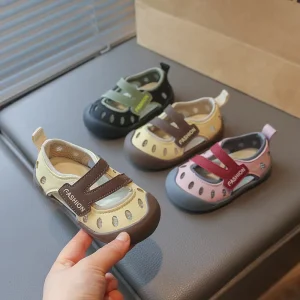 New Design Summer Baby Outdoor Walking Shoes Hollow-Out Closed-Toe Casual Sports Sandals for Little Kids