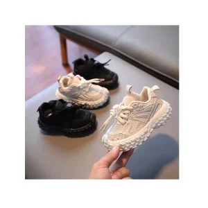 New Design Walking Outdoor Sneakers Girl Fashion Kids Casual Footwear Custom Comfortable Sports Shoes for Children