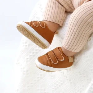 New Designers Fashion Newborn Infant Boy Girl Walking Shoes Leather Rubber Sole Anti Slip First Walkers Baby Shoes Toddler