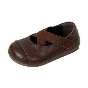 New Fall Children’s Girls Versatile Mary Jane Ballet Shoes with Cross Straps Kid Toddler Princess Casual Single Shoes