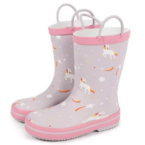 New Fashion Cute Outdoor Shoes Custom Rubber Kids Custom Rain Boots