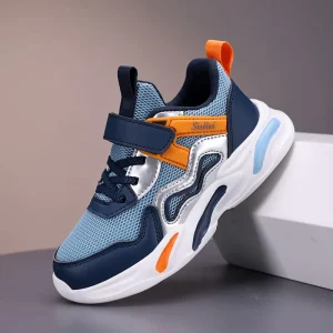 New Fashion High Quality Children Breathable Four Seasons Casual Sport Shoes for Boys School Running