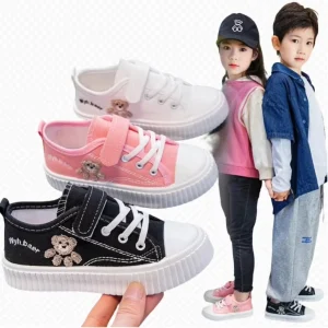 New Fashion Kids Casual Sport Shoes High Quality Baby Sneaker in Bulk 2 Colors for Boys Girls for Summer