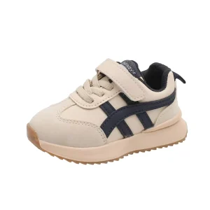 New Fashion Kids Sneaker Running Shoes Soft Sole Outdoor Non Slip Fashion Children Shoes Sport New Casual Breathable PU Rubber