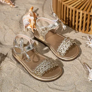 New Fashion Kids Summer Sandal Children Sandals Soft Sole Casual Girl Shoes for Daily Wear