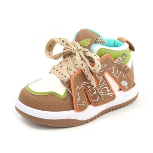New Fashion Summer Children’s Casual Sport Sneakers Breathable Flats Skate Shoes for Boys and Girls