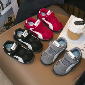 New Fashion Toddler Sneaker Preteen Sport Shoes Outdoor Style for Boys and Girls