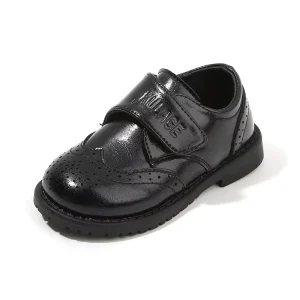 New Fashion Wedding Loafers Infant Boys Girls Princess School Party PU Leather Rubber Soft Sole Toddler Dress Shoes