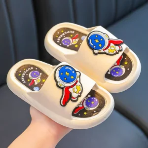 New Fashion slippers for Children Boys Girls Wear Thick soled Non slip slippers for Children in Summer