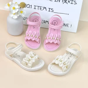 New High Quality Anti Slip Lightweight Summer Open Toe Girl’s Sandals New Design Fashion Kids Sandals