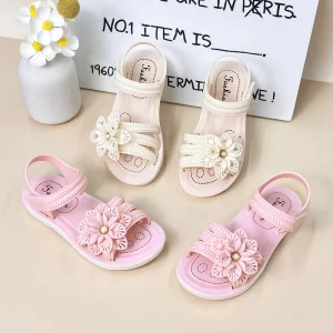 New High Quality Anti Slip Lightweight Summer Open Toe Girl’s Sandals New Design Fashion Kids Sandals