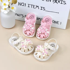 New Hot Selling High Quality Anti Slip Lightweight Summer Closed Toe Girl’s Sandals New Design Fashion Kids Sandals
