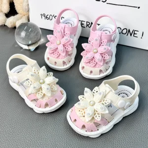 New Hot Selling High Quality Anti Slip Lightweight Summer Closed Toe Girl’s Sandals New Design Fashion Kids Sandals