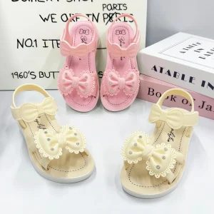 New Hot Selling High Quality Anti Slip Lightweight Summer Open Toe Girl’s Sandals New Design Fashion Kids Sandals