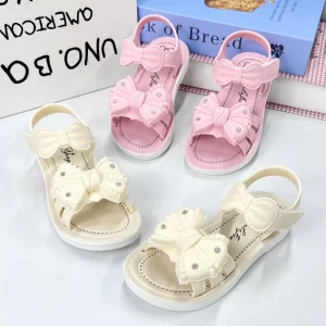New Hot Selling High Quality Anti Slip Lightweight Summer Open Toe Girl’s Sandals New Design Fashion Kids Sandals