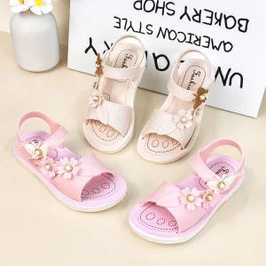 New Hot Selling High Quality Anti Slip Lightweight Summer Open Toe Girl’s Sandals New Design Fashion Kids Sandals