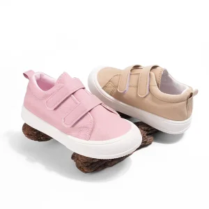 New Kids Canvas Shoes Breathable Comfort Unisex 2 Colors Trendy Design for Outdoor Travel & School Gift Ready