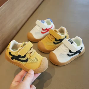 New Kids Casual Flower Toe Sneakers Comfortable Breathable Design for Children