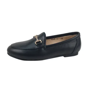 New Kids Girl Children Moccasin Loafer Kids Shoes No Logo Fashion Factory Boy Shoes Black Causal Shoes