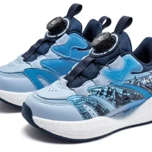 New Leather Children’s Shoes Trend Fall Children’s Sneakers Buckle Casual Shoes