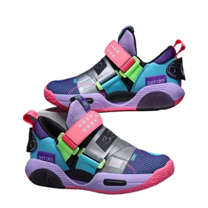 New Lightweight Non Slip Kids Sports Sneakers Boys and Girls Basketball Shoes Winter Outdoor Trainers Footwear