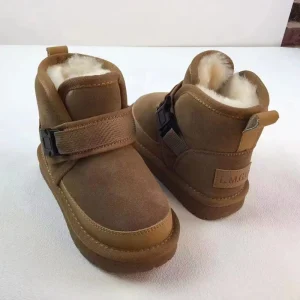 New Model Elegant Comfortable Soft Warm Winter Boots Shoes for Kids Boys