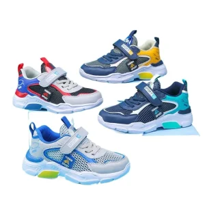 New Model Kids Sport Shoes for Boys 28 40 Synthetic Upper Mesh Lining Midsole EVA Summer Walking Running EVA Outsole