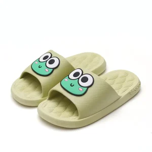 New Soft foot feel Unisex PVC Wear resistant Children Outdoor Indoor Bathroom Sandals Cute Casual Summer Slides Slippers