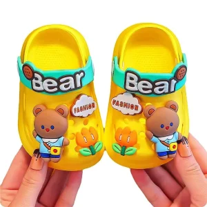 New Style Baby Boys 2 6 Years Old Toddler Sandals Pvc Cute Cartoon Non-slip Girl Shoe Kids Customised Acceptable slippers