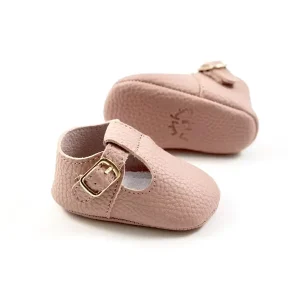New Style Baby Toddler Shoes Infant Newborn Mary Jane Shoes Super Fiber Leather Girls Shoes