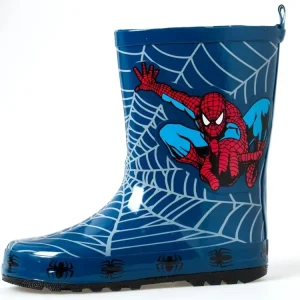 New Style Boy Blue Cartoon Car Rubber Rain Boots
