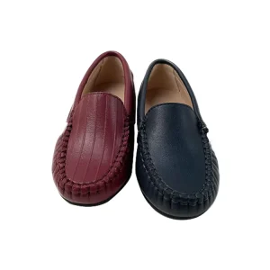 New Style Children Casual Shoes Black Genuine Leather Classic Kids Loafers Girls