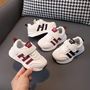 New Style Custom Kids Trainers Fashionable Sports Shoes for Children High Quality Outdoor Little Boys Casual Sneakers