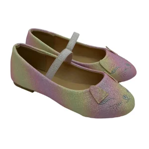 New Style Fashionable Shinny Glitter Upper Ballerina Baby Shoe Girl Flat Shoes Kids Children’s Casual Shoes