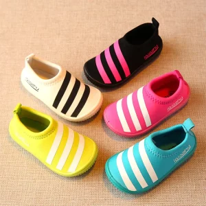 New Style Girls and Boys Fashion Flats Shoes Breathable Kids Sneakers Child Casual Baby Shoes