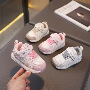 New Style Non slip Spring and Autumn Children Breathable Mesh Casual Running Shoes Sneakers for Boys Girls