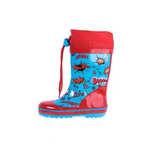 New Style Print Children’s Rain Boots Waterproof Rain Boots for Kids