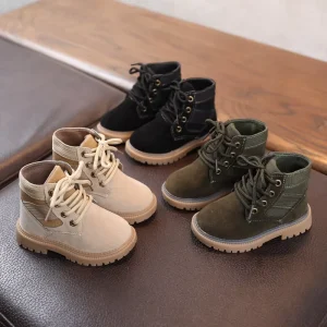New Style Trendy Winter Boots for Boys and Girls Comfortable Waterproof Children Chunky Boots