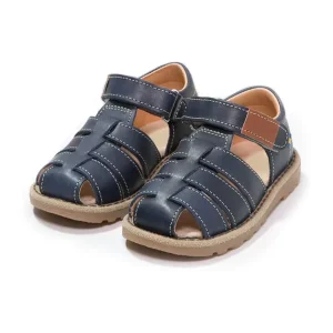 New Stylish Leather Children Little Kids Boys Sandals With Comfortable Design